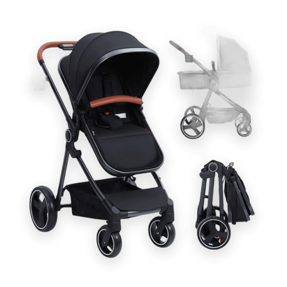 Gustowave Newborn Reversible Seat Stroller stroller, product packaging