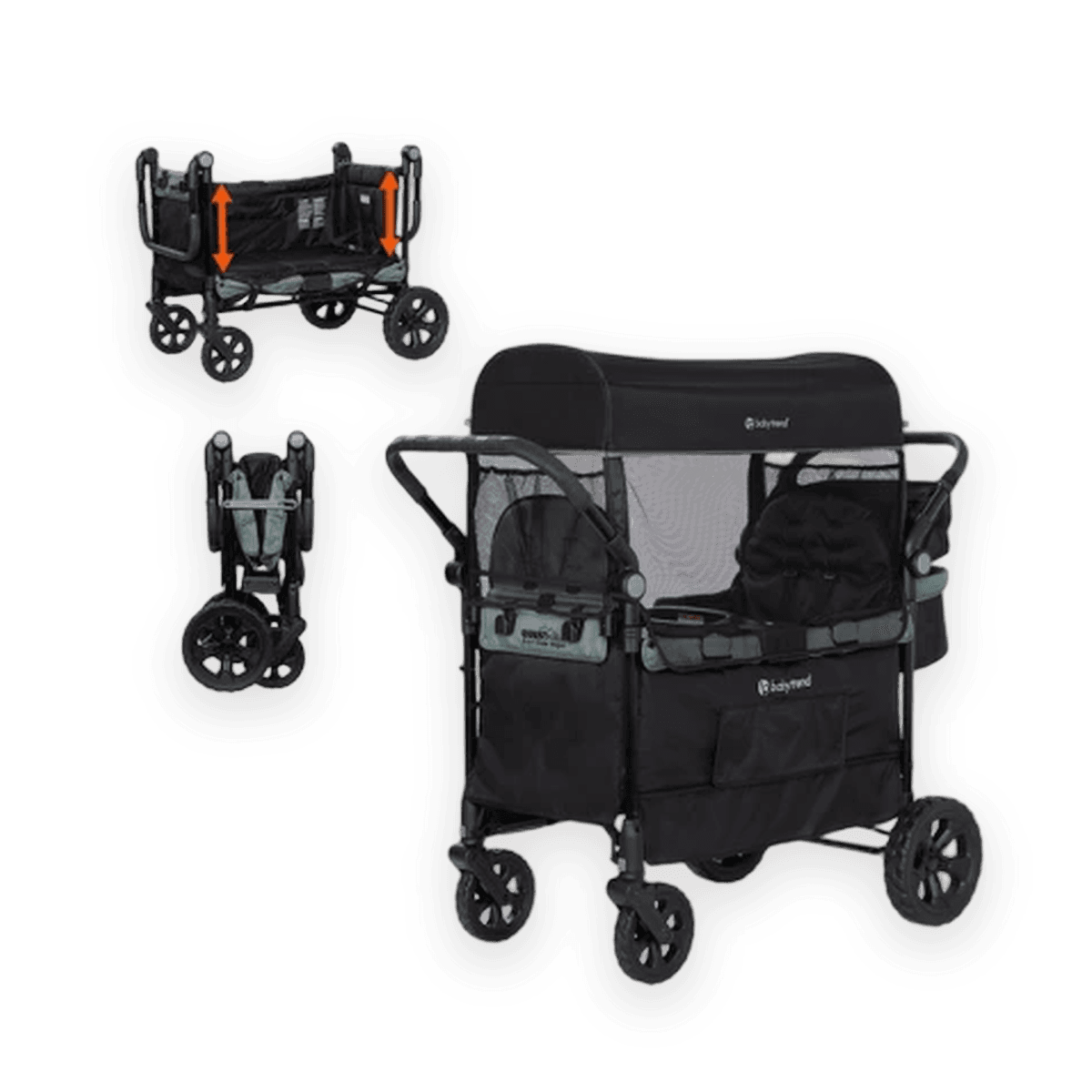 Baby Trend Quest Plus 3-in-1 Stroller Wagon stroller, product packaging