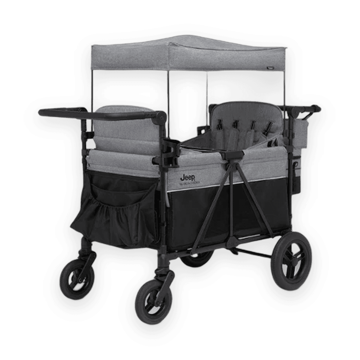 Delta Children Jeep Wrangler Deluxe stroller, product packaging