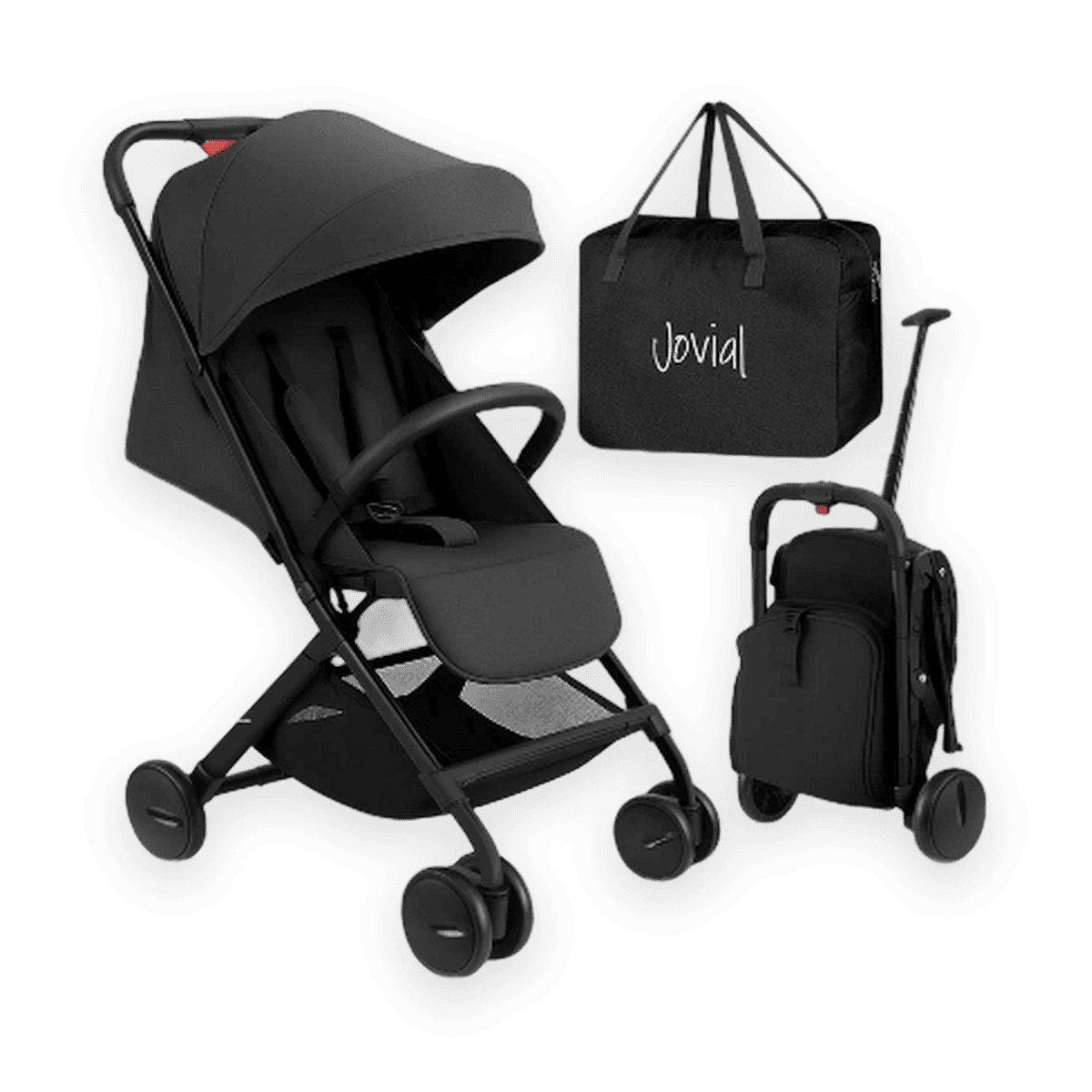 Jovial Portable Folding Stroller stroller, product packaging