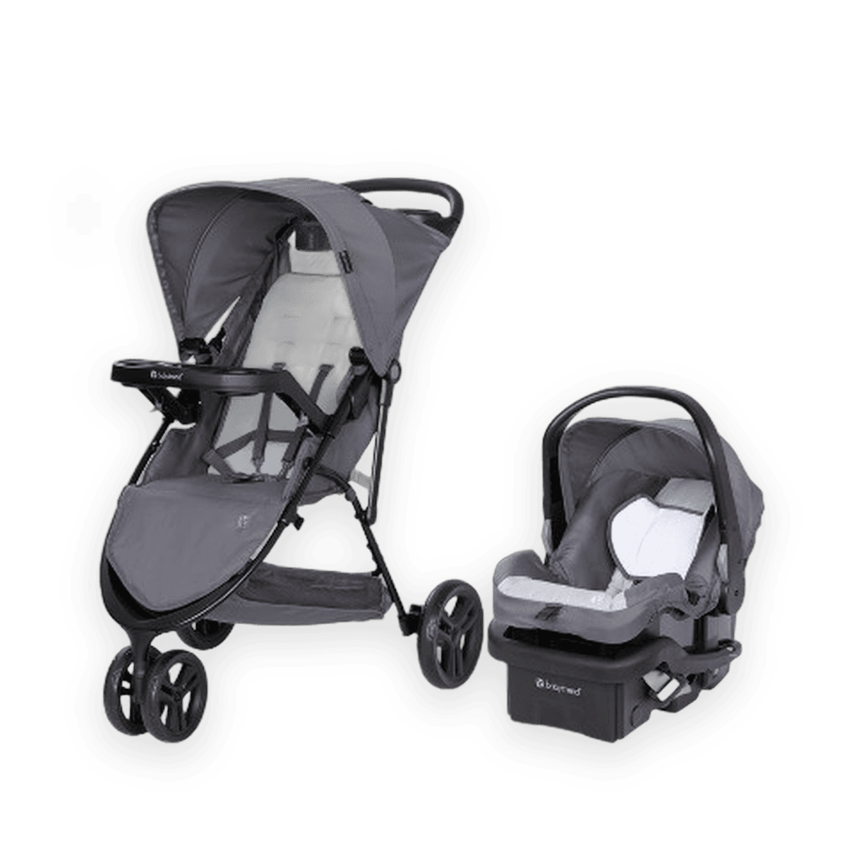 Baby Trend Venture 3 Wheel Travel System stroller, product packaging