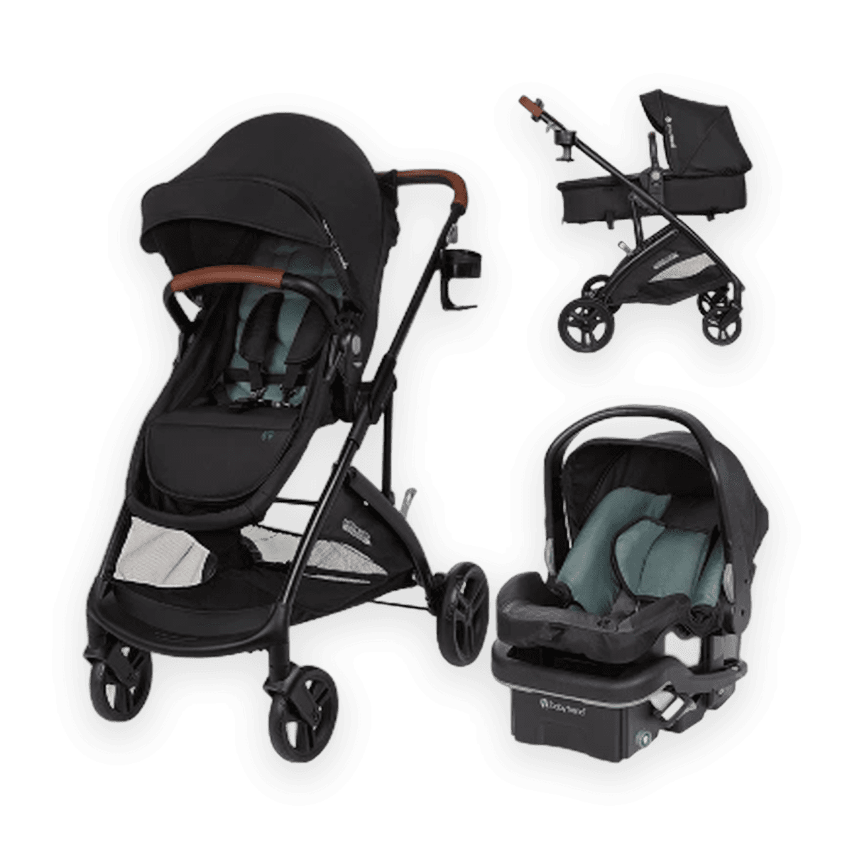 Baby Trend Passport Switch Modular Travel System stroller, product packaging