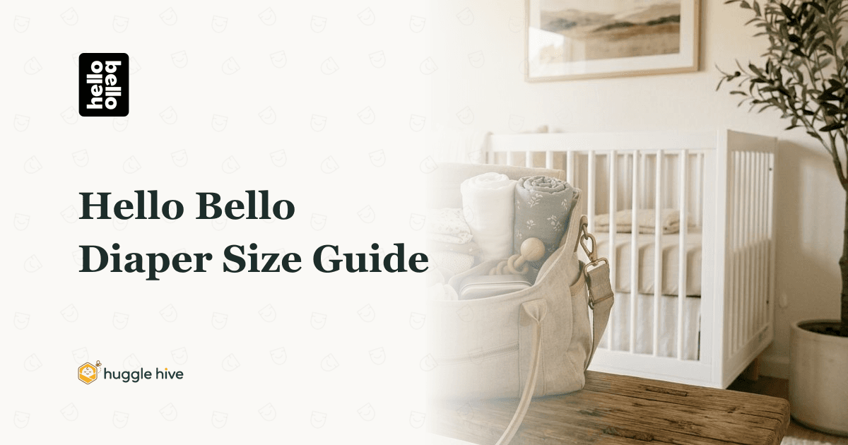 Hello Bello Diaper Size Guide: Plant-Based Sizing by Weight