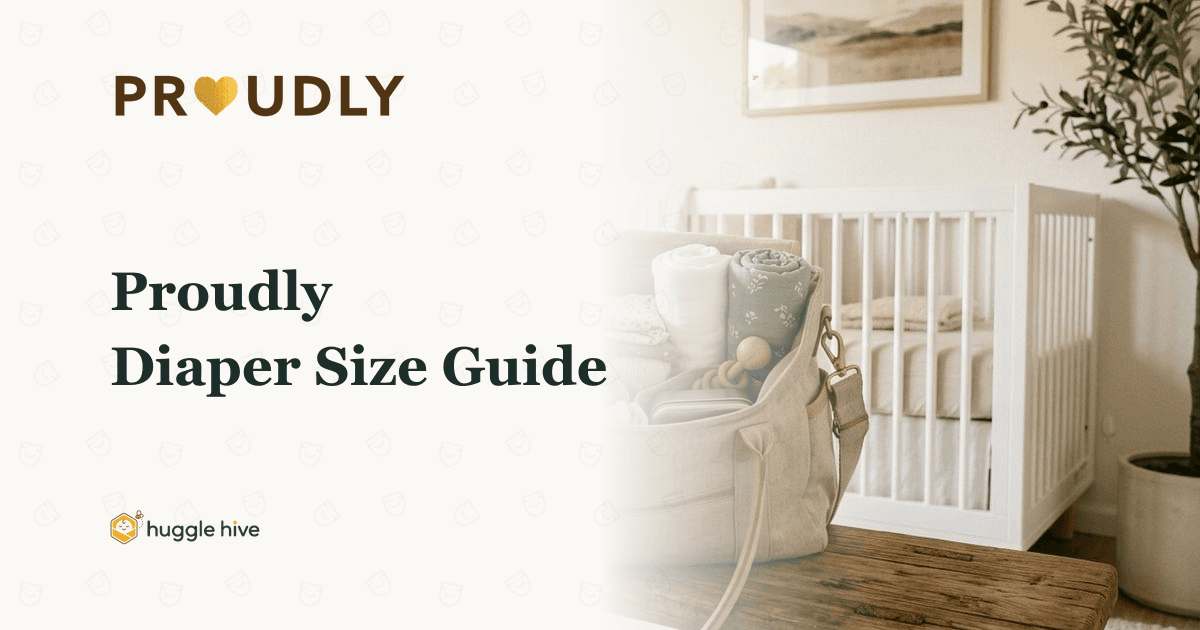 Proudly Diaper Size Guide: Clean Ingredients, Sizing by Weight