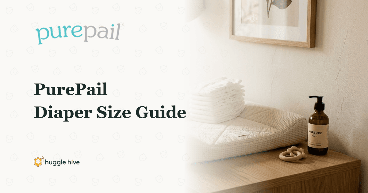 PurePail Diaper Size Guide: Sizing by Weight