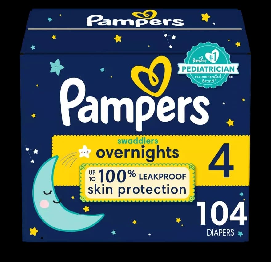 Pampers Swaddlers Overnights