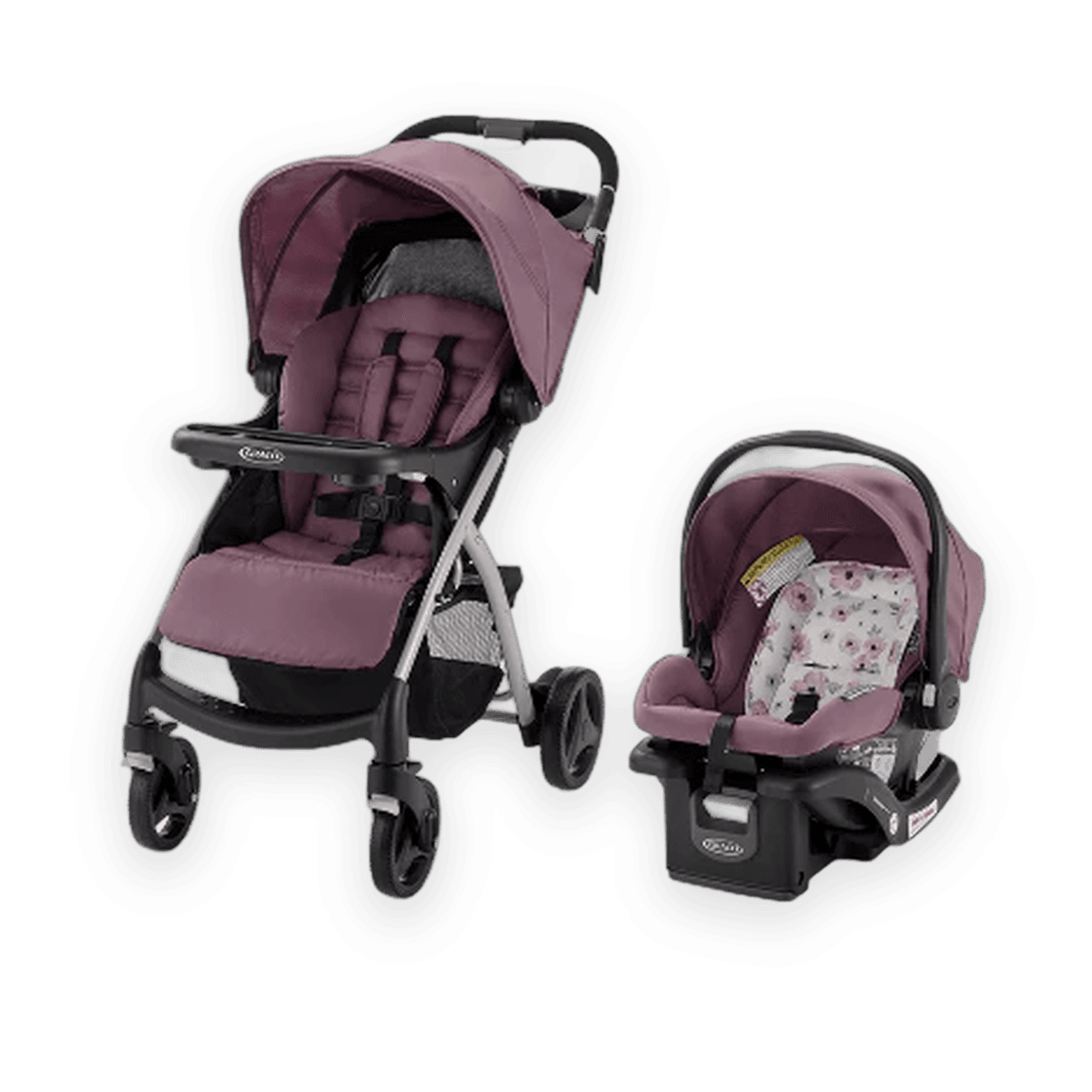 Graco Verb Click Connect Travel System stroller, product packaging